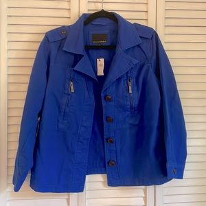 Royal Blue medium jacket NWT